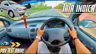 TATA INDICA POV DRIVE #31 | 1.4L 69BHP | POV DRIVE | REV GEARSHIFT | 4K | ASMR | #tata #tataindica