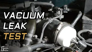 VW 1.8t Simple Vacuum Leak Test