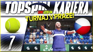 Domácí Turnaj v Praze! #7 | Topspin 2K25 CZ Let's Play Kariéra