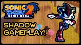 Sonic Dash 2: Sonic Boom - Shadow the Hedgehog Gameplay! (WIDESCREEN/1080p/60fps)