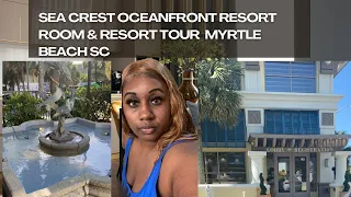 Sea Crest Resort Room & Resort Tour Myrtle beach SC 🏖️ King Whirlpool Suite!