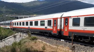 Carrozze ex Frecciabianca con treni Intercity Giorno e Notte