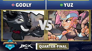 Godly vs. yuz - Winners Quarter-Final - Brawlhalla World Championship 2022