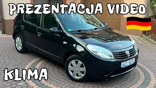 Dacia Sandero⛽️1.2 75KM✅03/2010⚠️219.000km➡️Tania w zakupie i utrzymaniu✅Klima▶️ISOFIX✅GIT-AUTO✅