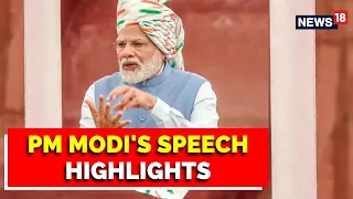 Top Takeaways From PM Modi Independence Day 2022 Speech | PM Modi Live | PM Speech Live | News 18