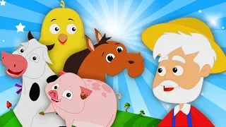 Старый Макдональд имел ферму | песенки для детей | Old Macdonald Poems | Baby Toons Network Russia