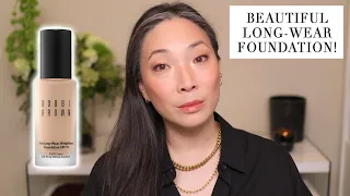 Bobbi Brown Skin Long Wear Weightless Foundation SPF 15 Full Day Wear Test | AD