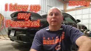 I blew up my Porsche! (We found the Weak Links on the Path to 1000whp and beyond)