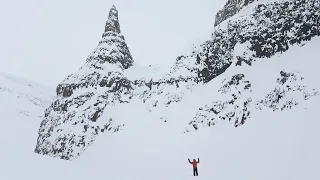 Одиночное лыжное пересечение плато Путорана 2020, укороченный вариант (Putorana solo ski crossing)