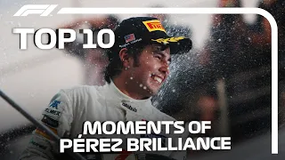 Top 10 Moments Of Sergio Perez Brilliance