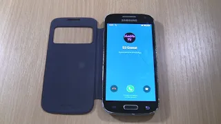 WhatsApp  Samsung Galaxy S4 mini  with ANDROID 11 Over the Horizon Incoming call