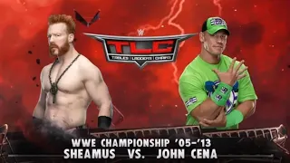 WWE 2K22 PS4 : Sheamus Vs. John Cena (Table Match : WWE Championship)