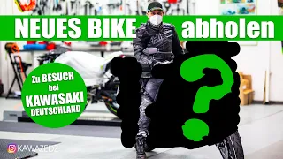 NEUES BIKE abholen - Zu Besuch bei Kawasaki Deutschland