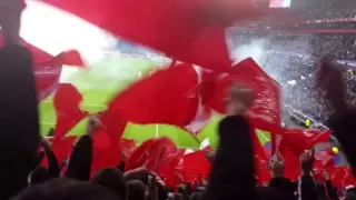 Ambiance de Folie au Virage Nord ! Premier match au Parc OL ! OL Troyes 090116