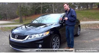 Review: 2014 Honda Accord V6 Coupe (Manual)