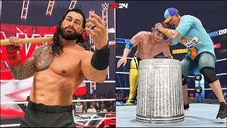 Undisputed Title Tournament ft. Roman Reigns John Cena Cody Rhodes | WWE 2K24