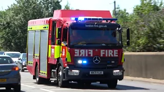 LFB Edmonton new Fire Rescue Unit responding