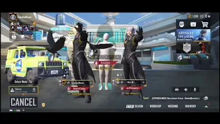 X Sut Blood Raven X - suit with vs Goldan pharaoh X - suit  Lobby video edit @Daku Gaming