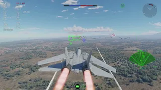 War Thunder: F14B AIM 54C BVR (After the buff)