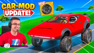 Nick Eh 30 reacts to MODDED CARS in Fortnite!