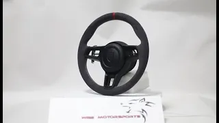 Porsche 997 Custom made steering wheel upgrade to 991.2 GT3RS model, fit for 996, 997, 986, 987, 981