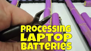 How to capacity test an 18650 cell out of a laptop battery pack