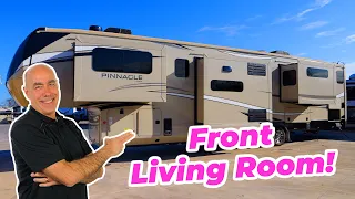 Front Living Room Luxury Fifth Wheel! | 2023 Jayco Pinnacle 38FLGS