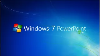 PowerPoint Windows 7 Design Test 1