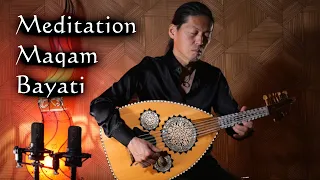 Oriental Oud Meditation on Arabic Traditional Microtone-Scales "Two Rivers"