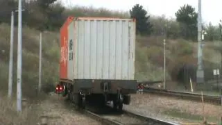 class 08 shunting at felixstowe docks