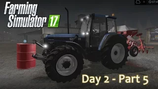 Farming Simulator 17 - Day 2 Part 5 playthrough
