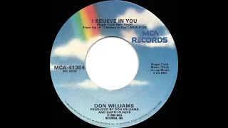 Don Williams I Believe In You 1980