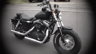 Delboy's Garage, Harley Davidson 48, Tank Swap !