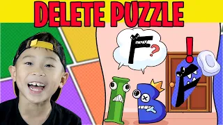 A Fun Alphabet Lore Game! Delete Puzzle Rainbow Friends