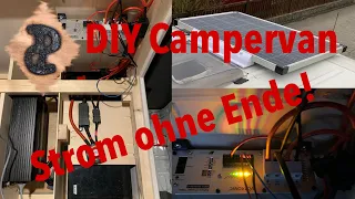 DIY Campervan - Kabel, Strom und Solar Einbau - alles erklärt