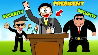 Nobita Became President | Shinchan And Nobita Game | Funny Game