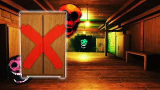 NO HIDING Challenge In Roblox Doors The Backdoor + Hotel! (THE HUNT) SOLO Full Walkthrough