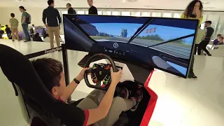 2022 Porsche Museum Driving Simulator - Stuttgart. Semi Automatic Gearbox