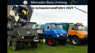 Schweizrundfahrt 2021 Unimog-Club Schweiz Liechtenstein