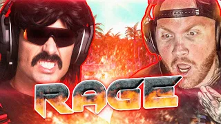 DrDisrespect's CRAZY RAGE at TimTheTatMan, Playing WARZONE!