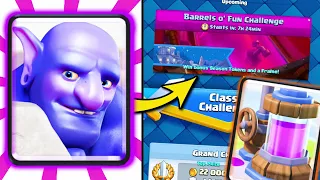 Best Barrels o' Fun Challenge Deck! (Clash Royale)