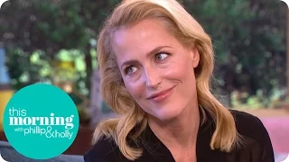 Gillian Anderson Faints At The Sight Of Blood And Gave Her Children Nightmares | This Morning