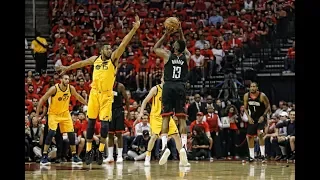 James Harden vs Jazz (2018 WCSF Game 1) - 41 Pts, 8 Rebs, 7 Ast, 7-12 3PM, GOAT MODE IN 36 MINS!