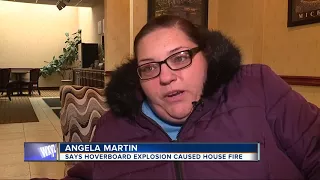 Hoverboard explosion and fire blamed for damaging Clarkston family's home
