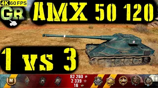 World of Tanks AMX 50 120 Replay - 10 Kills 7K DMG(Patch 1.4.0)