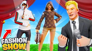 I joined a Fashion Show with $1000+ DESIGNER SKINS!