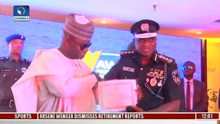 Metrofile: Nigerian Police Force Honours Gov. Yahaya Bello For His Outstanding Qualities