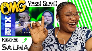 Salma - Rungkad (Happy Asmara) | Spektakuler Show 4 | Indonesian Idol 2023 REACTION