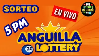 Transmision Sorteos ⭐Anguilla Lottery 5 de la tarde VIVO de hoy martes 7 de mayo del 2024