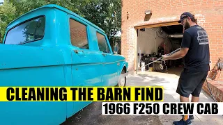 Washing The Barn Find 1966 F250 Crew Cab | Ford Era